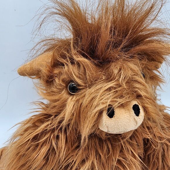 Suzzipals Highland Cow Plush 12" Microwavable Lavender Scent Stuffed Animal Toy - Picture 3 of 10